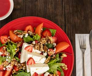 Close up of Strawberry Fields Salad